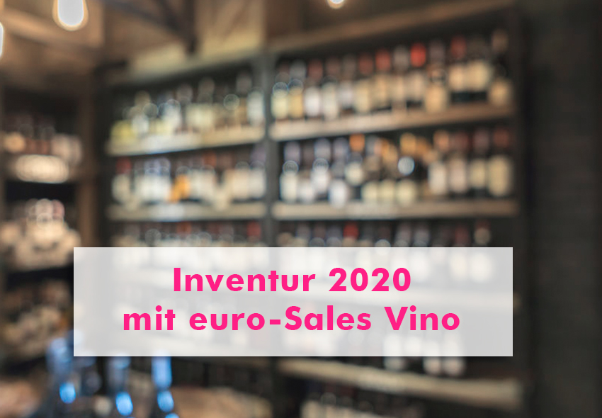 Inventur mit euro-Sales Vino