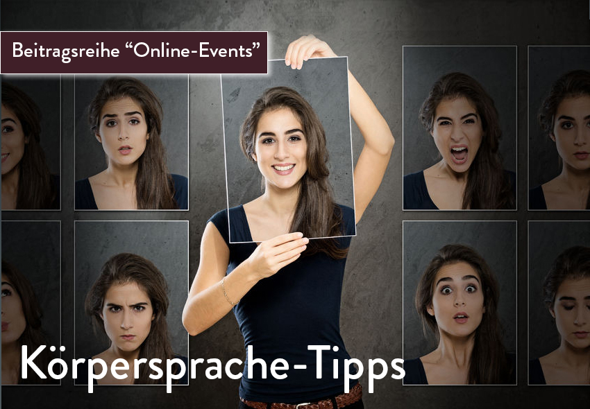 Körpersprache Tipps Online-Events